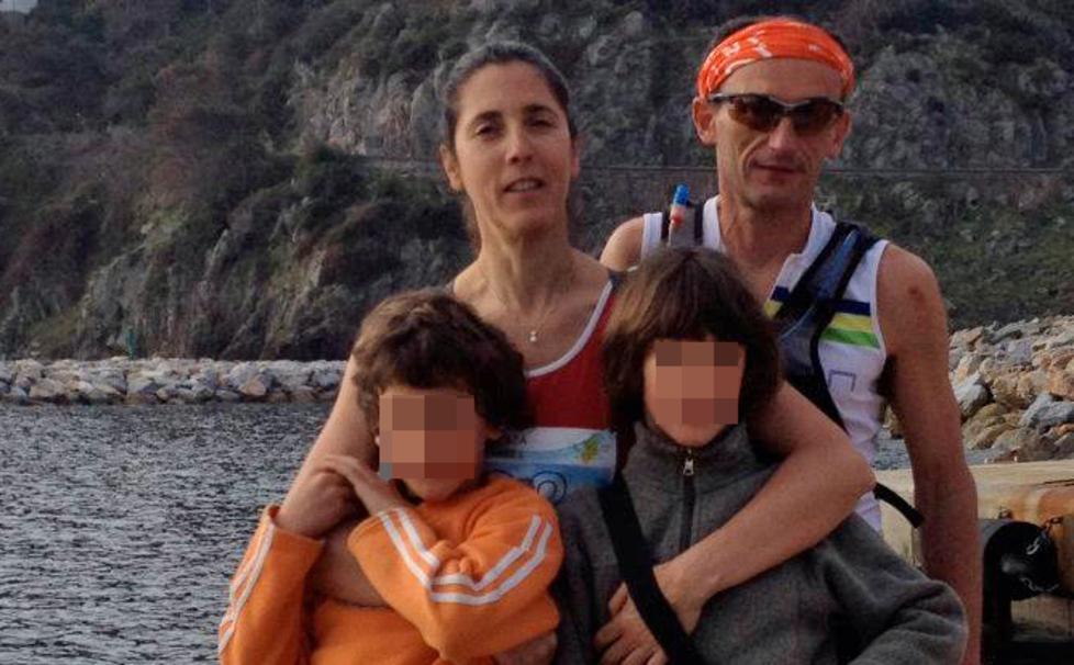 Lorenza Pratali, Francesco Bellinvia e due dei loro figli