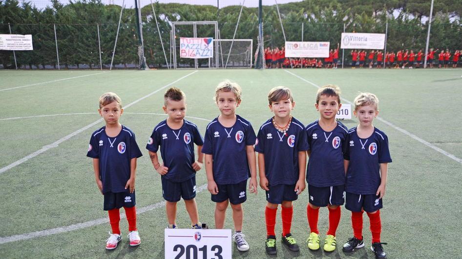 Ecco il vivaio rossoblù Sei squadre in lizza per il Cecina Soccer School guidato da Prunecchi