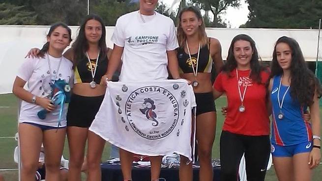 Super Cecilia Pistolesi vince il titolo regionale nel disco e nel peso