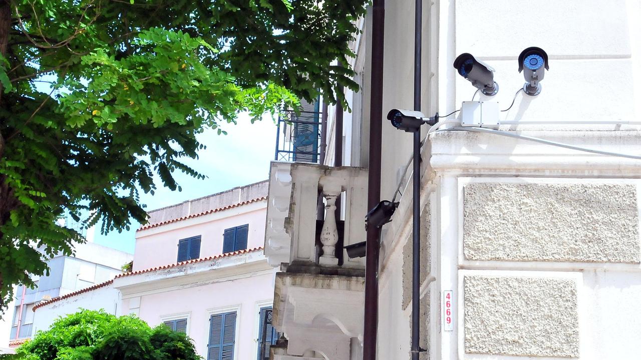 Telecamere in piazza Satta a Nuoro