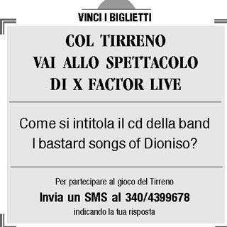 I talenti di "X Factor" in piazza Bovio