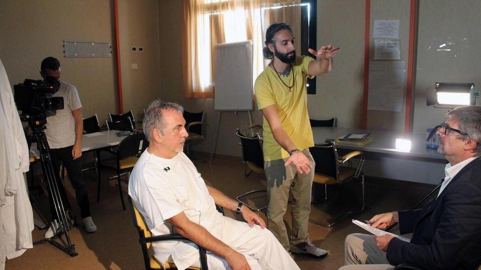 L’infermiere eroe alla Vita in Diretta