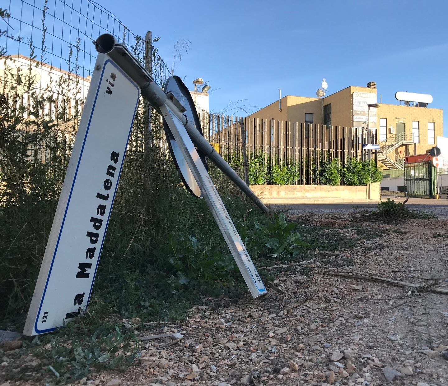 Cartello “modalità raso terra”