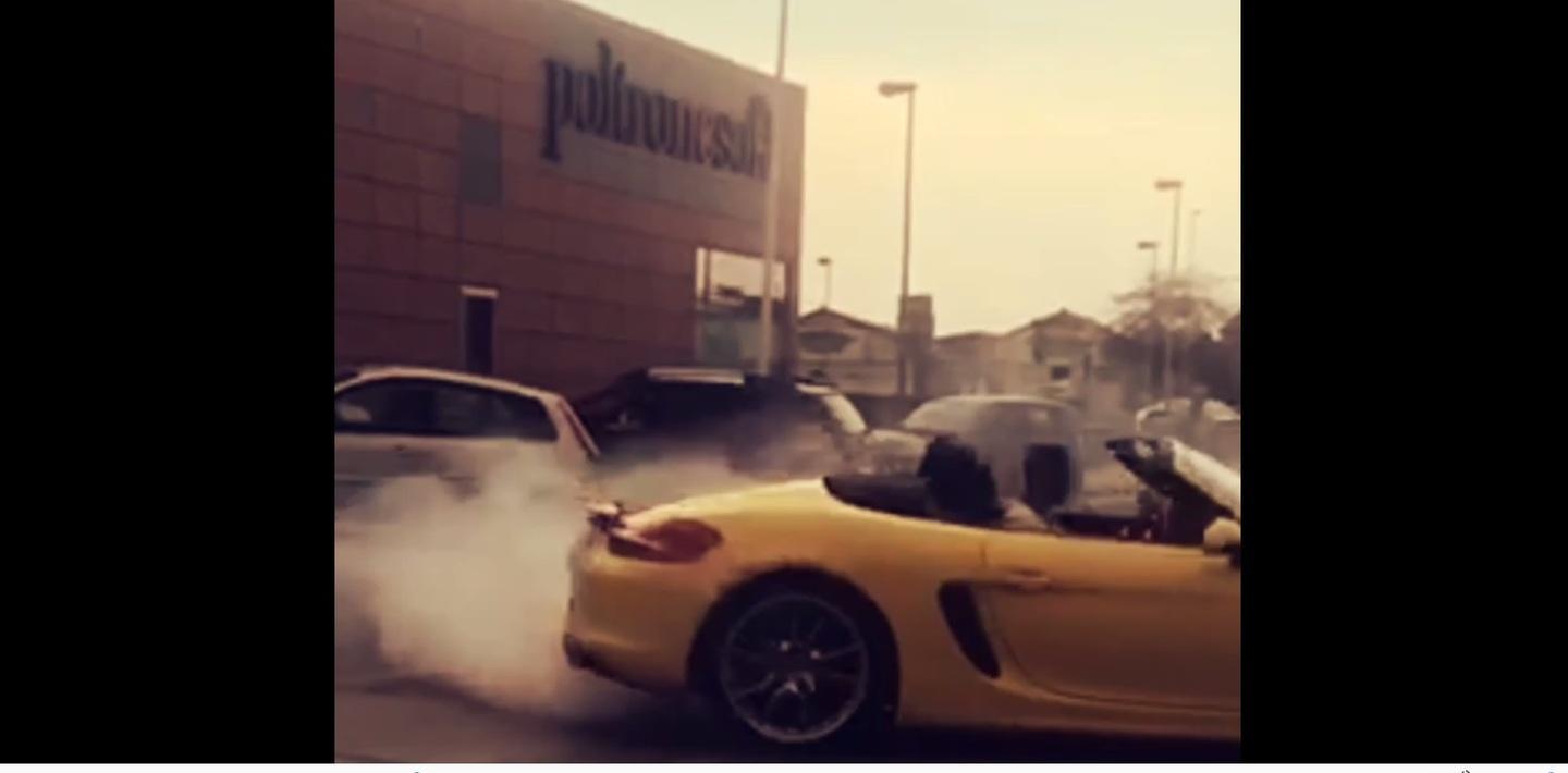 Un fotogramma del filmato