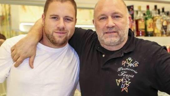 Alessandro Cecchi (a sinistra) con il padre Gigi (foto Mauro Pucci)
