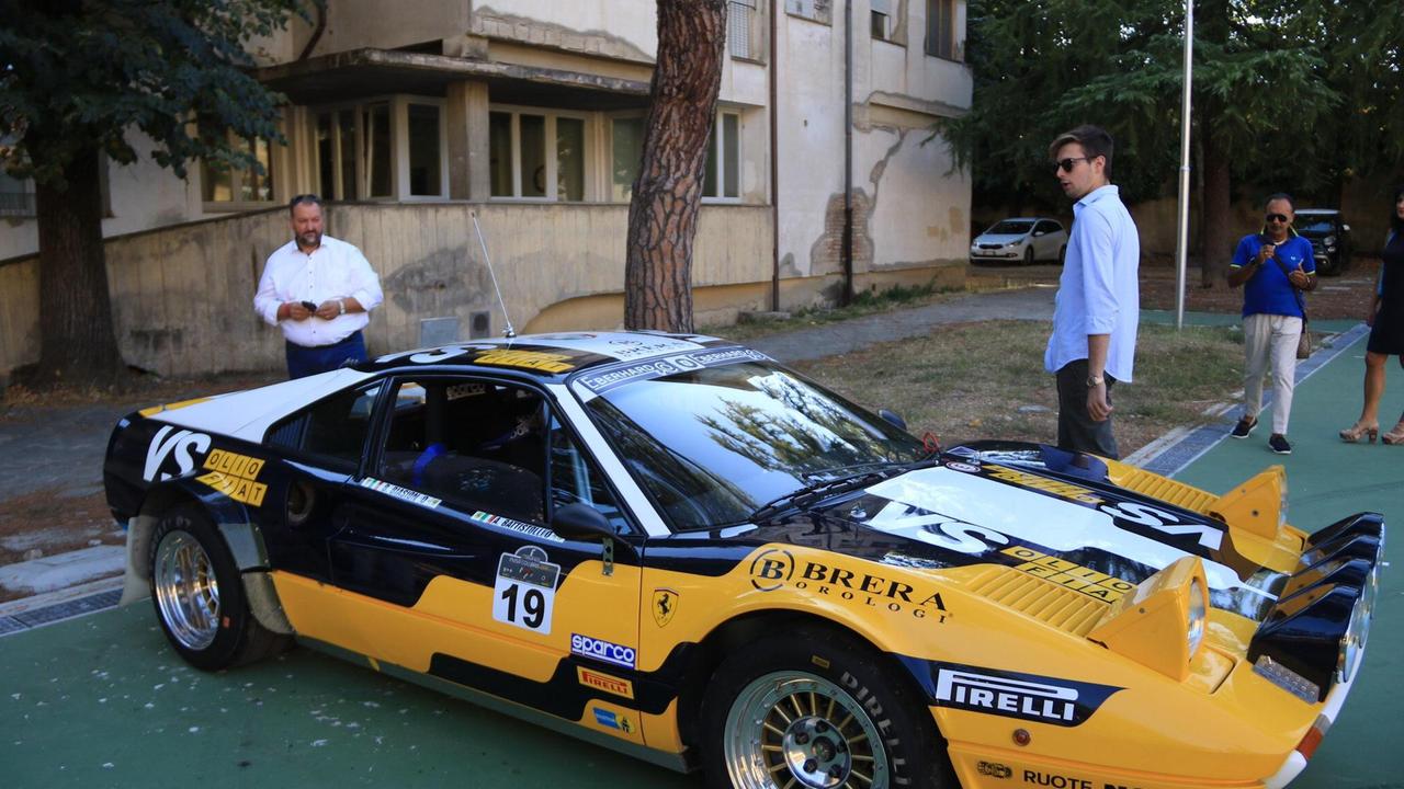 Le macchine da rally in mostra al Cicognini