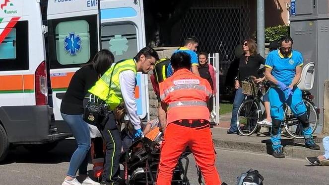 Due feriti in un incidente