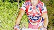 Claudio Bonatti durante la gara di cross country