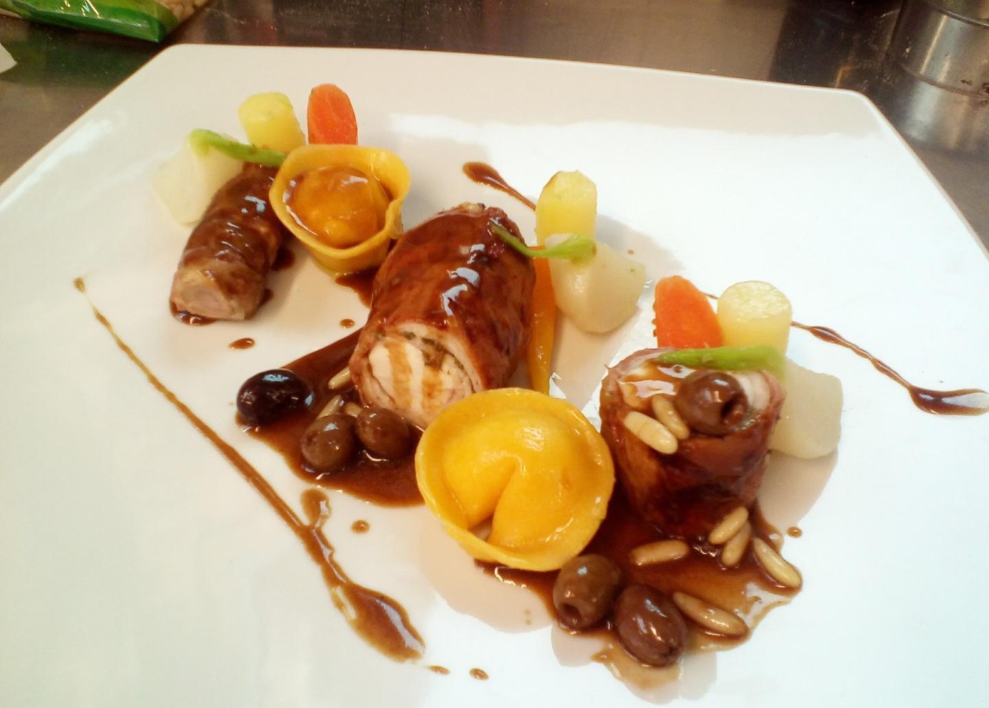 La ricetta di Federico Luraghi: lombo di coniglio con cordula e patate 