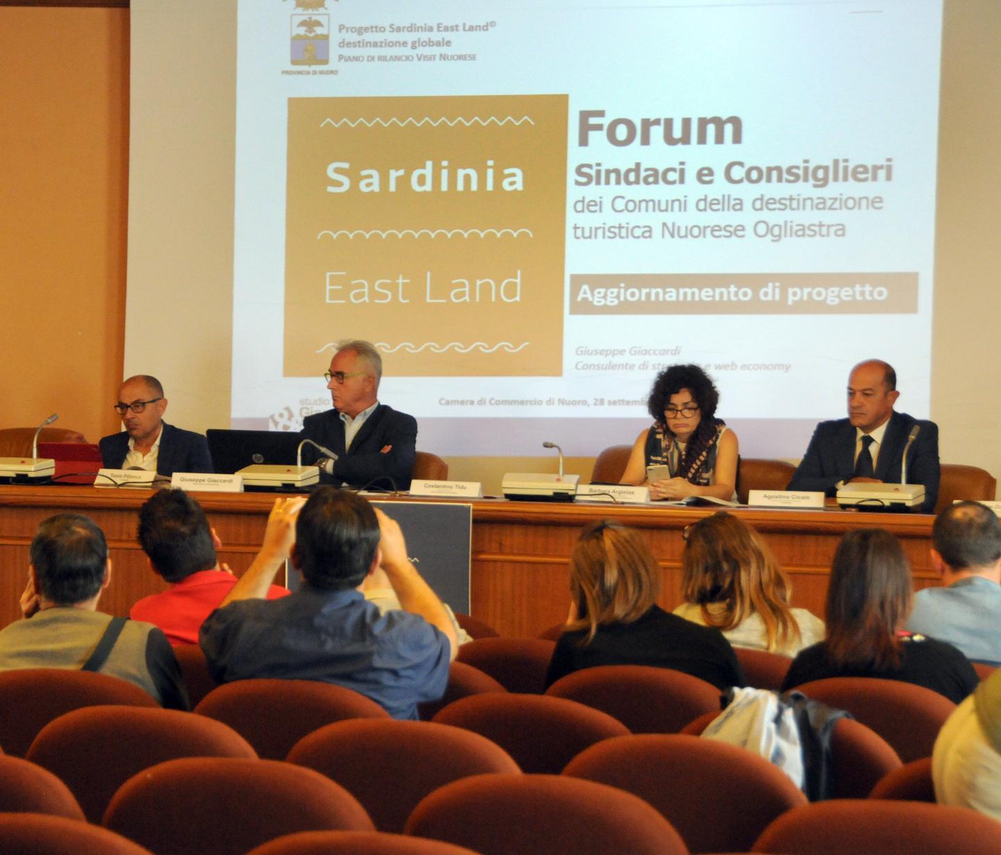 Il Piano di rinascita coinvolge 74 Comuni con Sardinia east land 