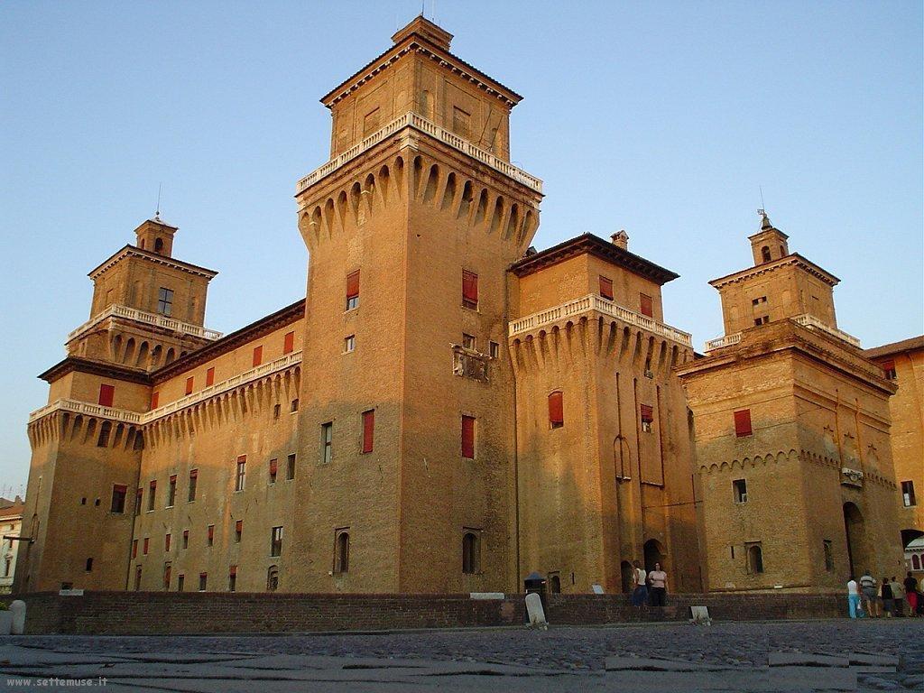Il Castello Estense, sede della Provincia di Ferrara