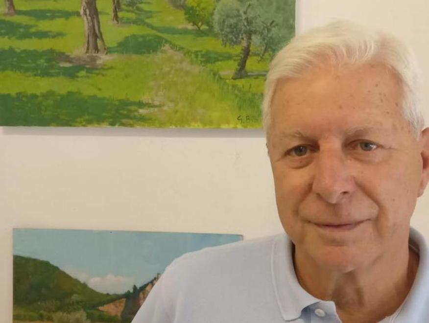 Il pittore: «Nelle mie tele la bellezza ferita, ma tornerò lì con cavalletto e colori»