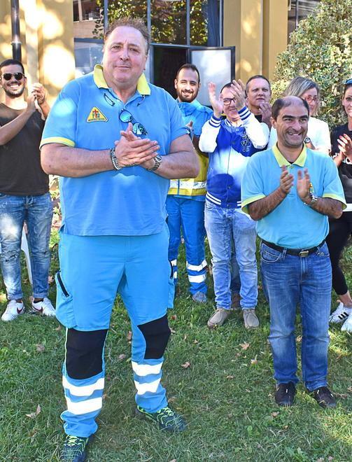 Per il popolare “Loppa” è l’ora della pensione Festa alla Misericordia 