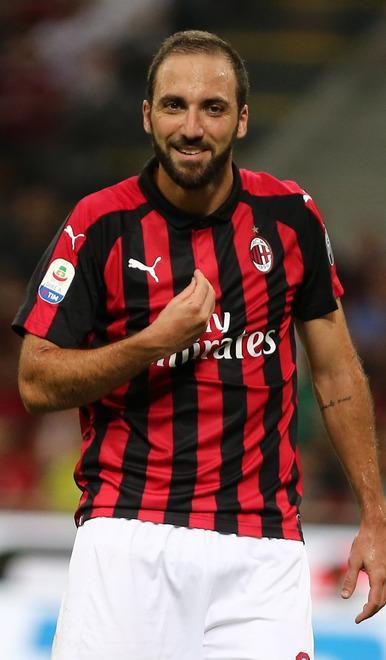 Rebus attacco: Higuain verso il forfait, Borini ko Cutrone tenta il recupero