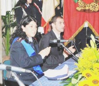 L’assessore Cappellini il comandante dei vigili Antonella Manzione e i controlli sui rifiuti