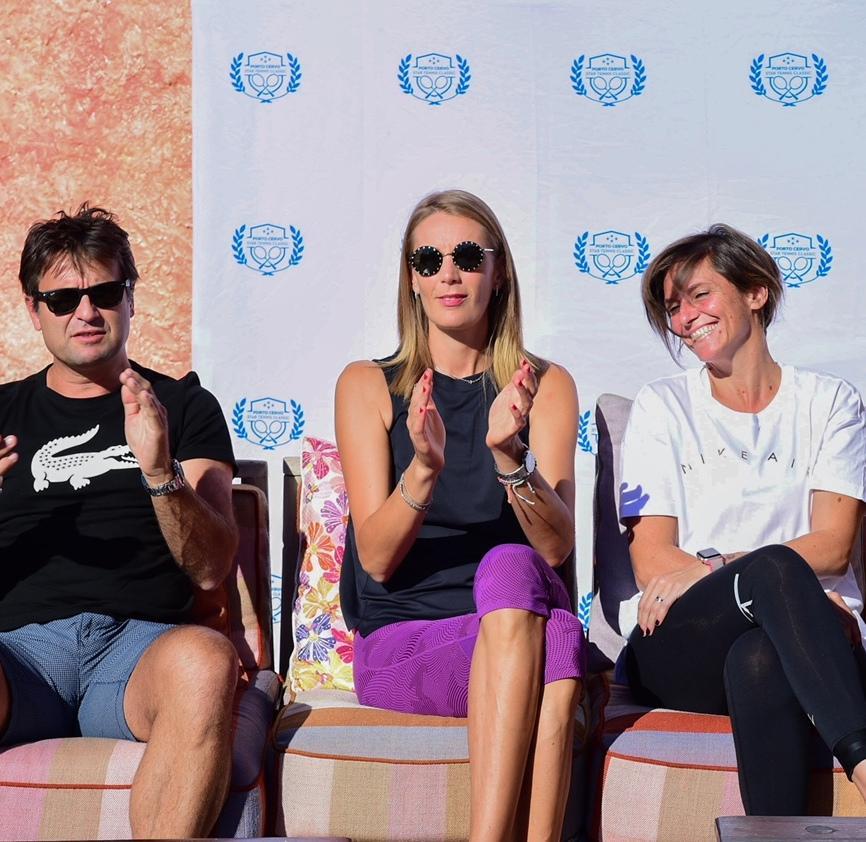 Le star della racchetta in campo, c’è anche Roberta Vinci