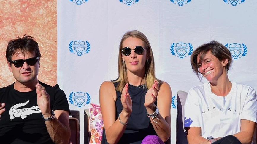 Le star della racchetta in campo, c’è anche Roberta Vinci