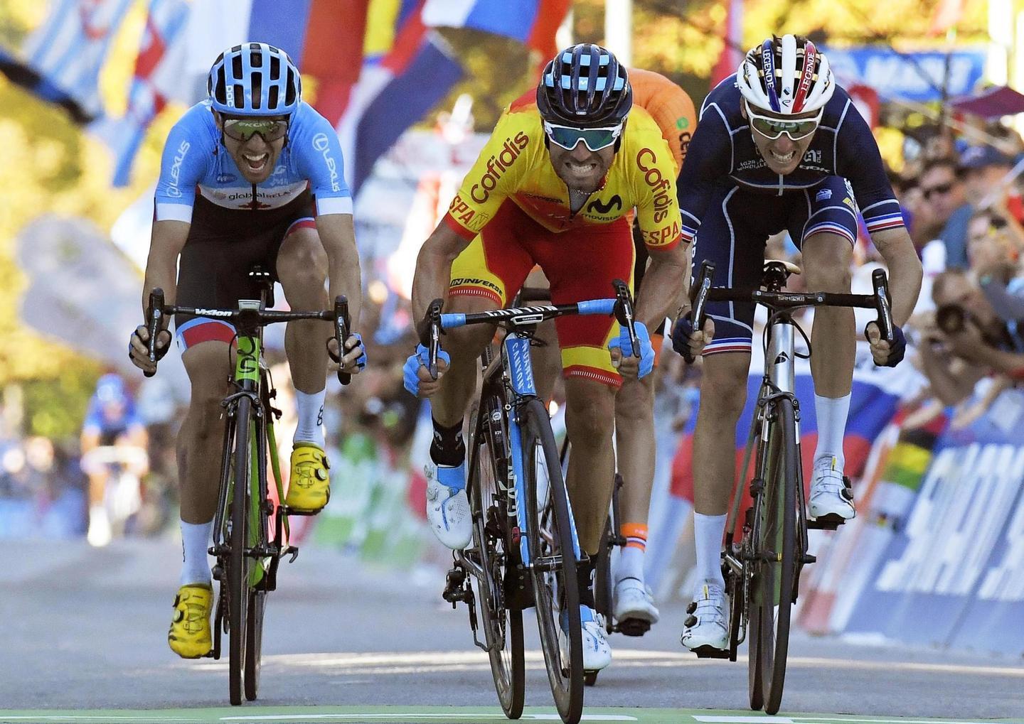 Alejandro Valverde corona il sogno di una vita