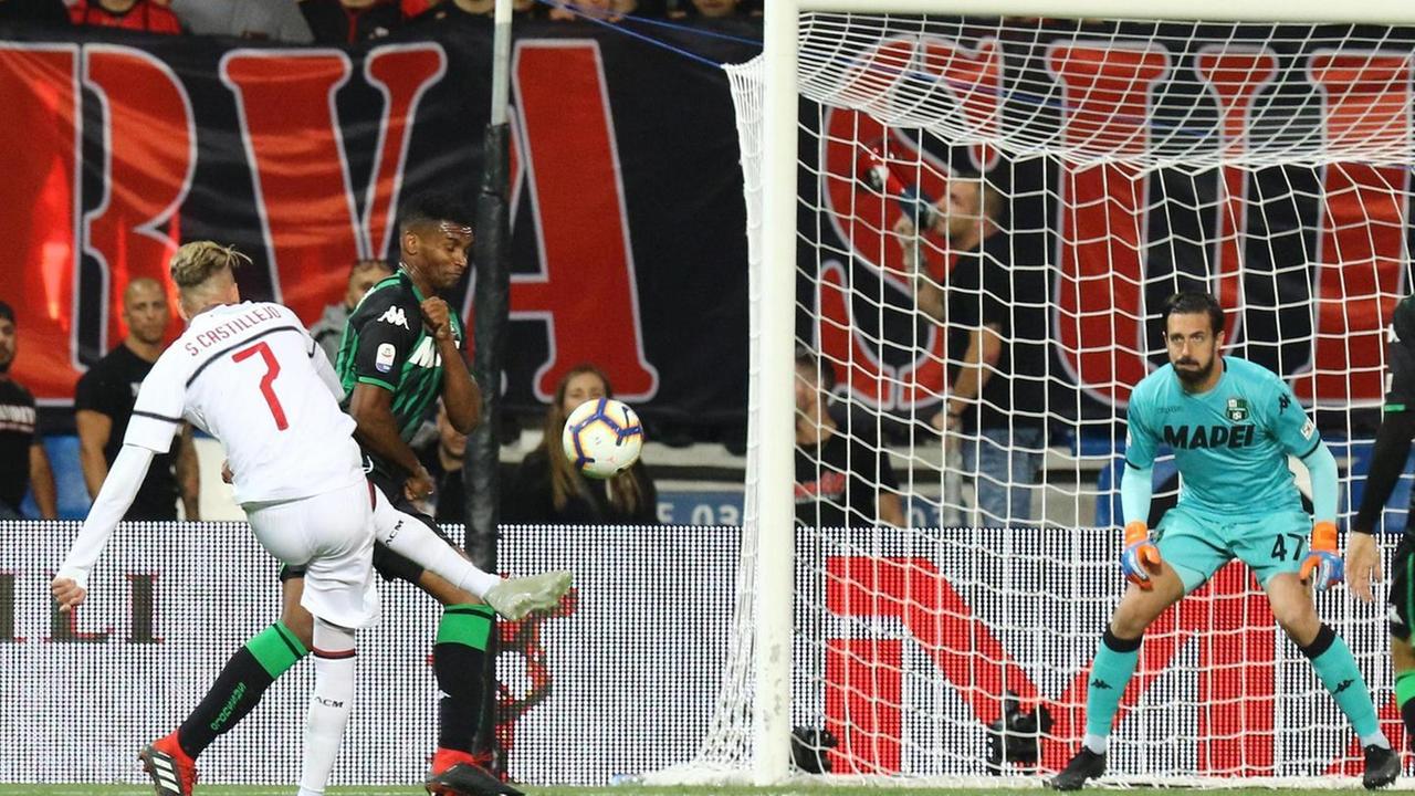 Il Milan riporta il Sassuolo sulla terra