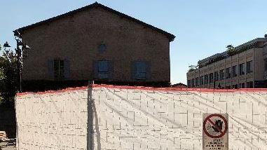 Ormai finiti gli interventi in Piazzale Porrino