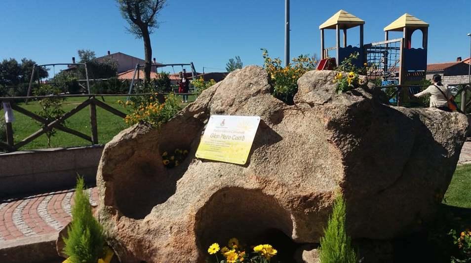 Il parco giochi intitolato al piccolo Gian Piero 