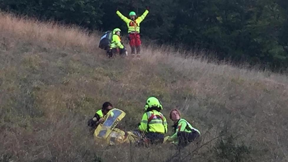 In rianimazione dopo lo schianto con la moto 