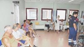 Disagi e proteste in sala gessi