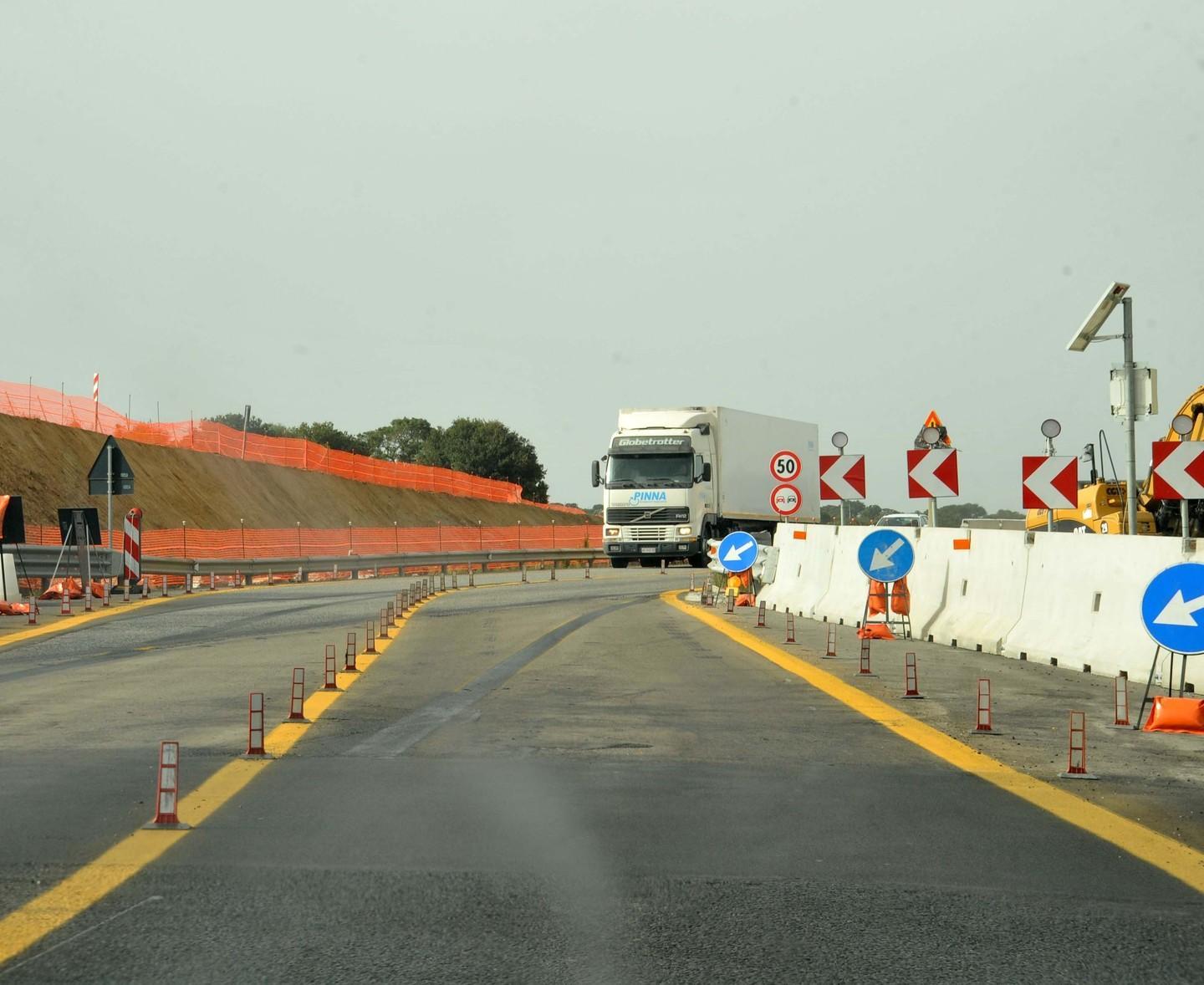 Olbia-Sassari, pericoli nel tratto di Berchidda 