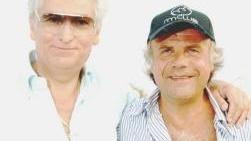 Il patron Gherardo Guidi e Jerry Calà