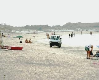 In spiaggia momenti di paura