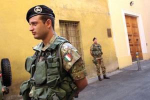 A Prato arrivano i militariCi sono anche 4 donne