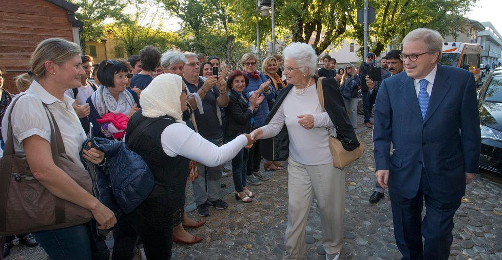 Liliana Segre a Carpi: «Giovani, non mollate mai» 