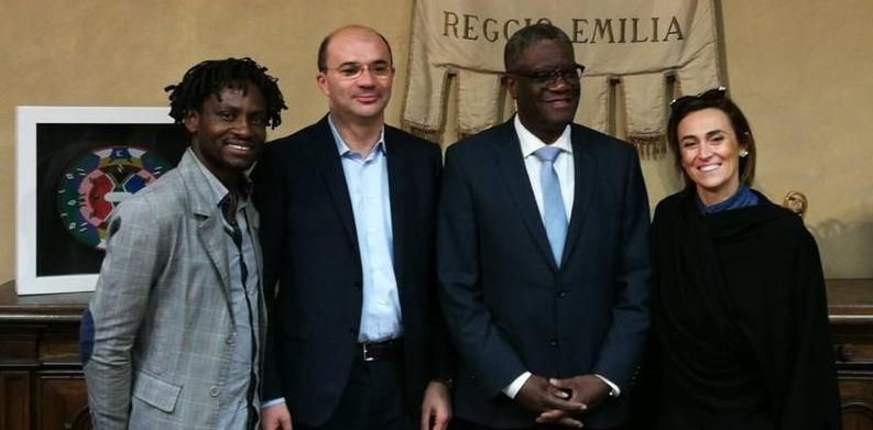 Reggio festeggia con Mukwege Nobel per la pace 