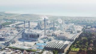 Il parco industriale dall’alto La crisi si fa sempre più sentire