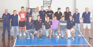 La prima squadra della Libertas Liburnia che si è radunata ieri pomeriggio in via Pera agli ordini del nuovo coach Riccardo Tedeschi e disputerà la serie C dilettanti