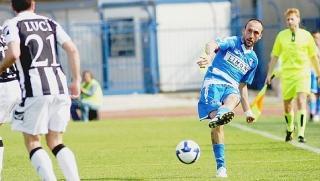 Nikola Gulan ieri al Castellani e a sinistra Vittorio Tosto
