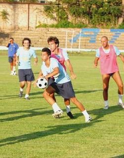 Una fase della preparazione atletica