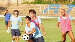 Una fase della preparazione atletica