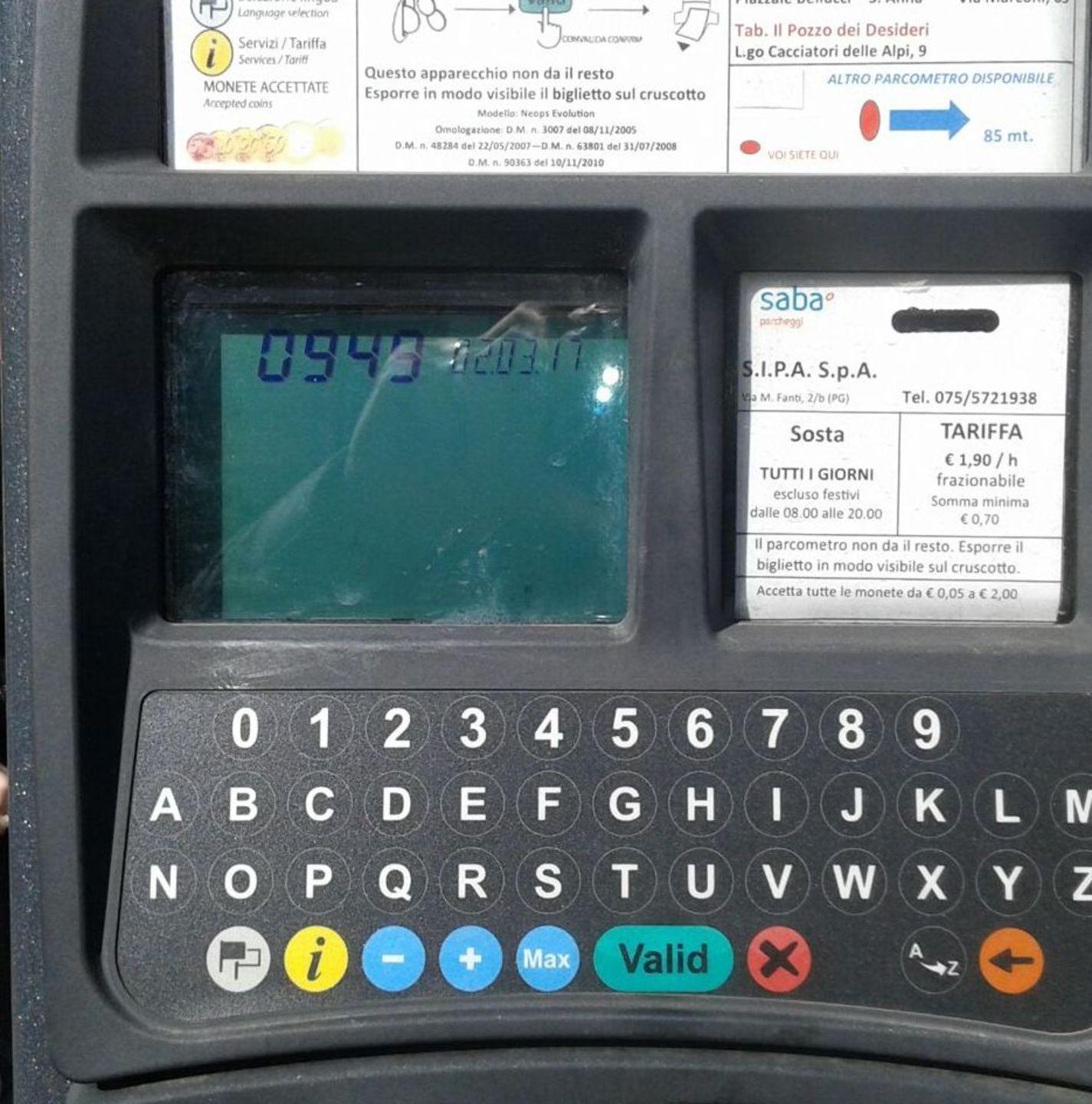 Nuovi parcometri “intelligenti” in tutti i posteggi della Saba