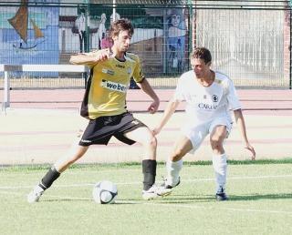 <strong>COMUNQUE PROTAGONISTA.</strong> Michael Brini-Ferri in azione