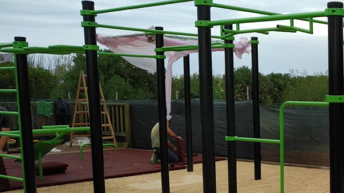Nasce un parco fitness a Li Nibari 