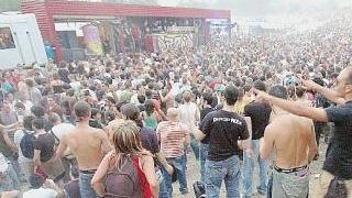 Sgomberato all'alba rave party illegale