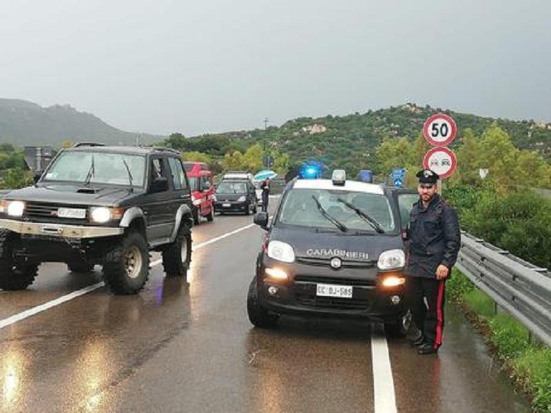 Maltempo, massi sulla strada: chiusa la Seui-Lanusei