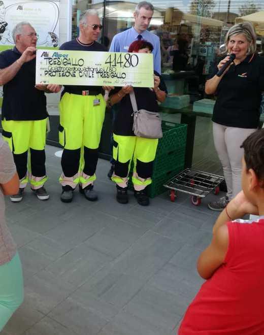 Dalla raccolta al market contributi economici a tre associazioni locali