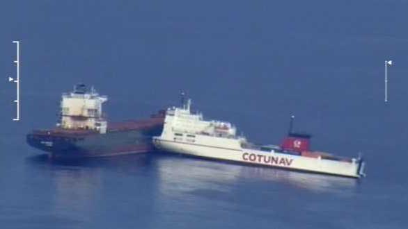 Collisione in Corsica, nessun inquinamento del mare italiano