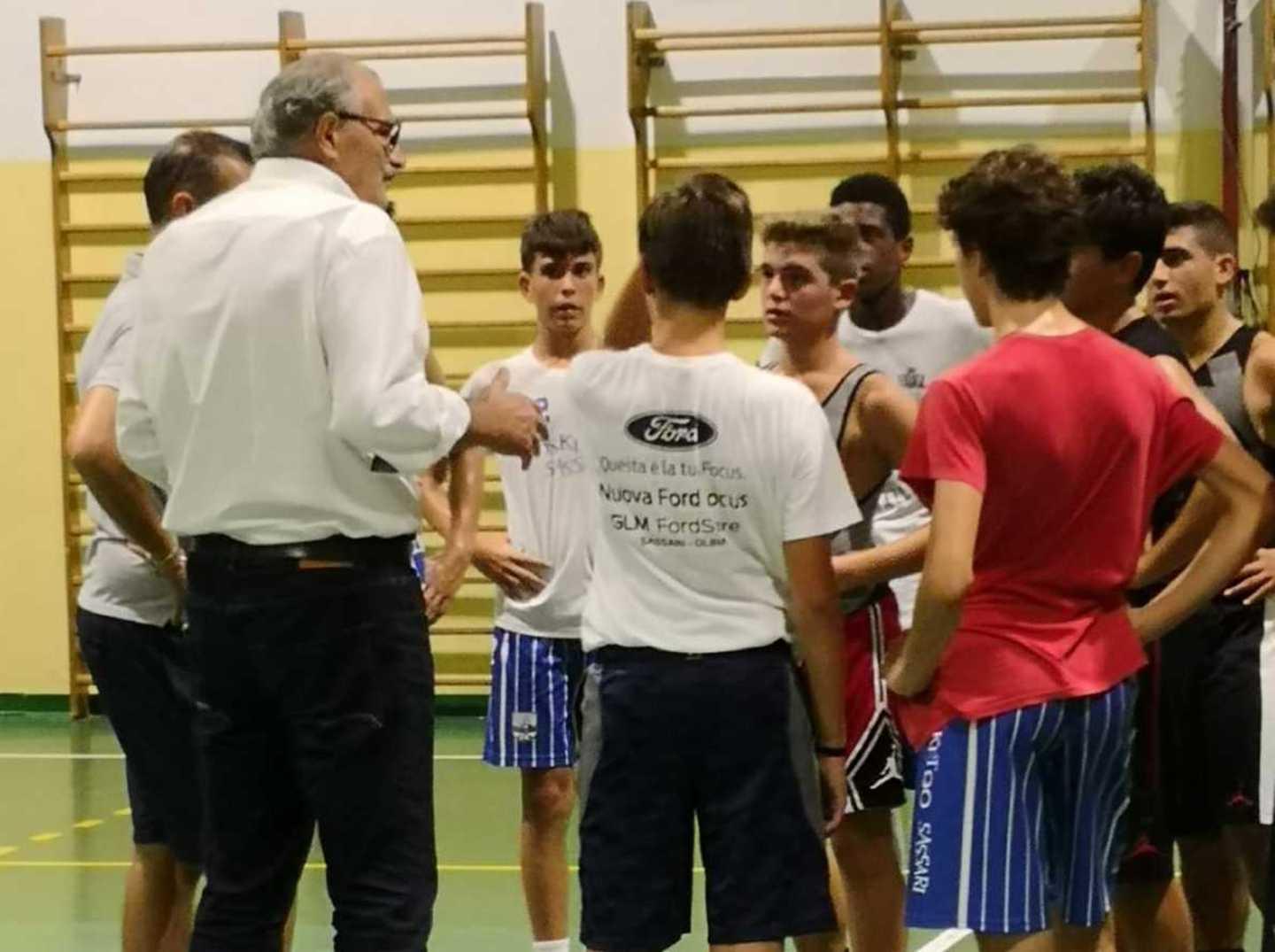 Blitz sassarese del ct Meo Sacchetti 