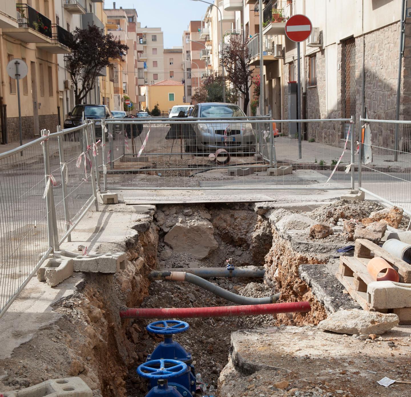 Nuovi cantieri per sostituire le condotte idriche e fognarie 