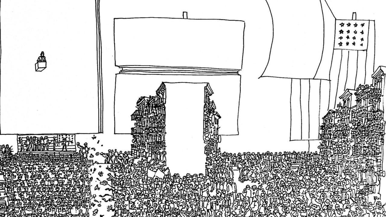 Il Sessantotto disegnato da Costantino Nivola 