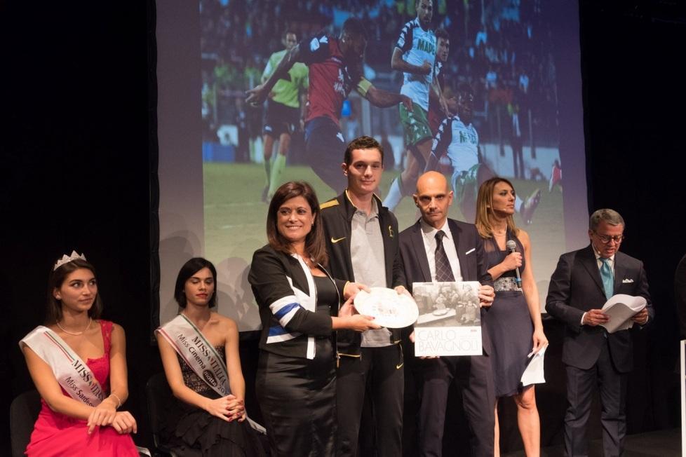 Filippo Tortu premiato nel 2017, quest'anno il bis dopo il primato italiano sui 100