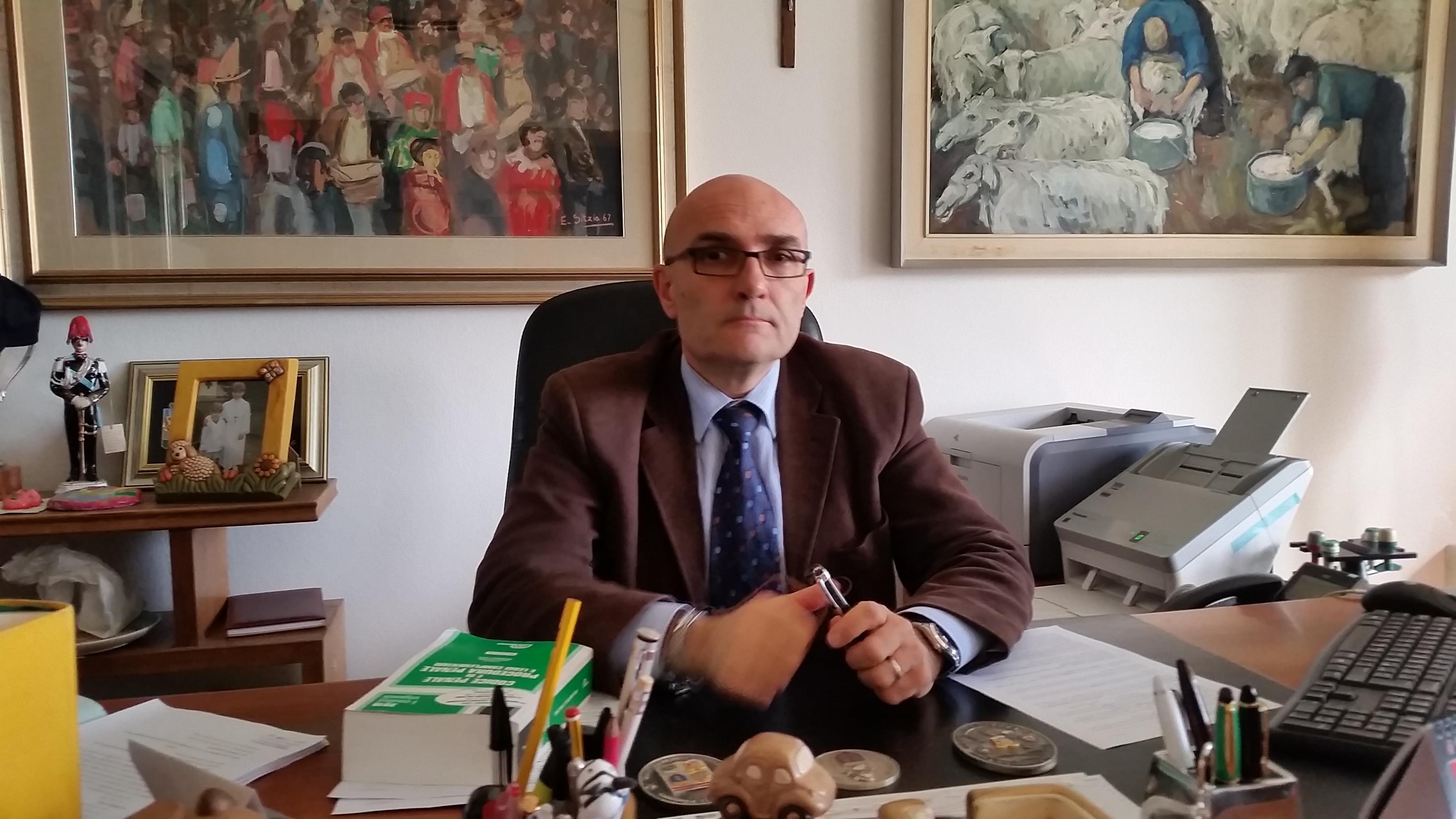 Ezio Domenico Basso, procuratore della Repubblica di Oristano